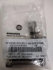Bombardier/Sea-Doo 205004060 Socket Screw Qty 5 NOS New - Bild 1 von 2