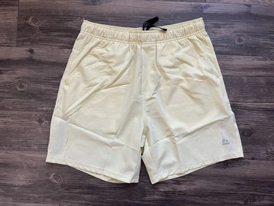 Bermuda atlética masculina RBX Active pequena AMARELA X-Dri 7” com bolsos - Imagem 1 de 4