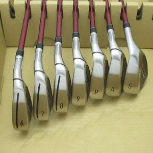 TaylorMade Stealth 2022 Ladies Iron Set 6-Pw,Aw,Sw 7pc Flex Ladies - Picture 1 of 8