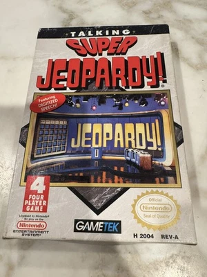 TALKING SUPER JEOPARDY NES Nintendo Game NEW IN OPEN BOX w/ Manual & Paperwork - Image 1 of 4
