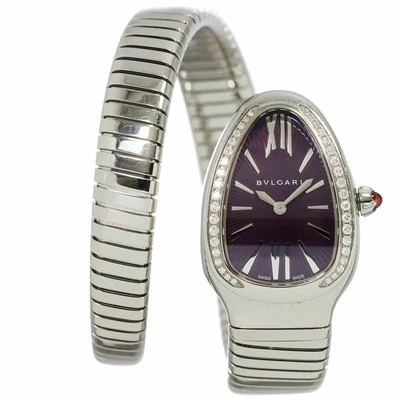 Reloj para dama BVLGARI Serpenti SP35S cuarzo esfera púrpura 90286840 Foto 1 de 4