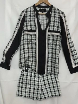 Conjunto de 2 pantalones cortos Derek Lam principios de la década de 2000 talla 2 parte inferior talla 0 Foto 1 de 4