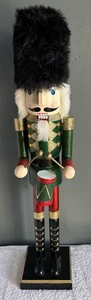 Christmas Nutcracker 24’’ Drummer Boy - Ships Fast - Picture 1 of 4