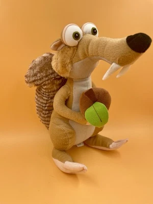 Ice Age 4 Scrat Plüsch ca 30cm Groß Eichhörnchen Stofftier Film Kinder Nuss - Bild 1 von 4