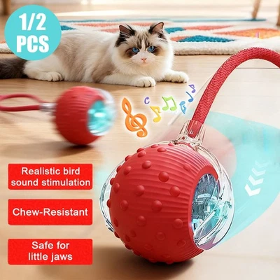 2025 New Tiny Fetch Dog Toy, Tinyfetch Sounds Tiny Fetch Smart 360° Rolling - image 1 of 4