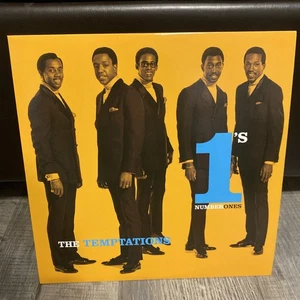The Temptations - Number 1's Blue Teal Vinyl LP Record (Greatest Hits Best Of) - Picture 1 of 8