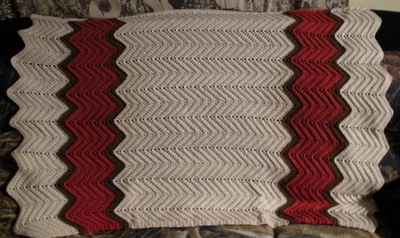 HERMOSA MANTA DE REGAZO DE GANCHILLO PARA SILLA AFGANA COLORES CALABAZA OTOÑO 40" X 48" Foto 1 de 2