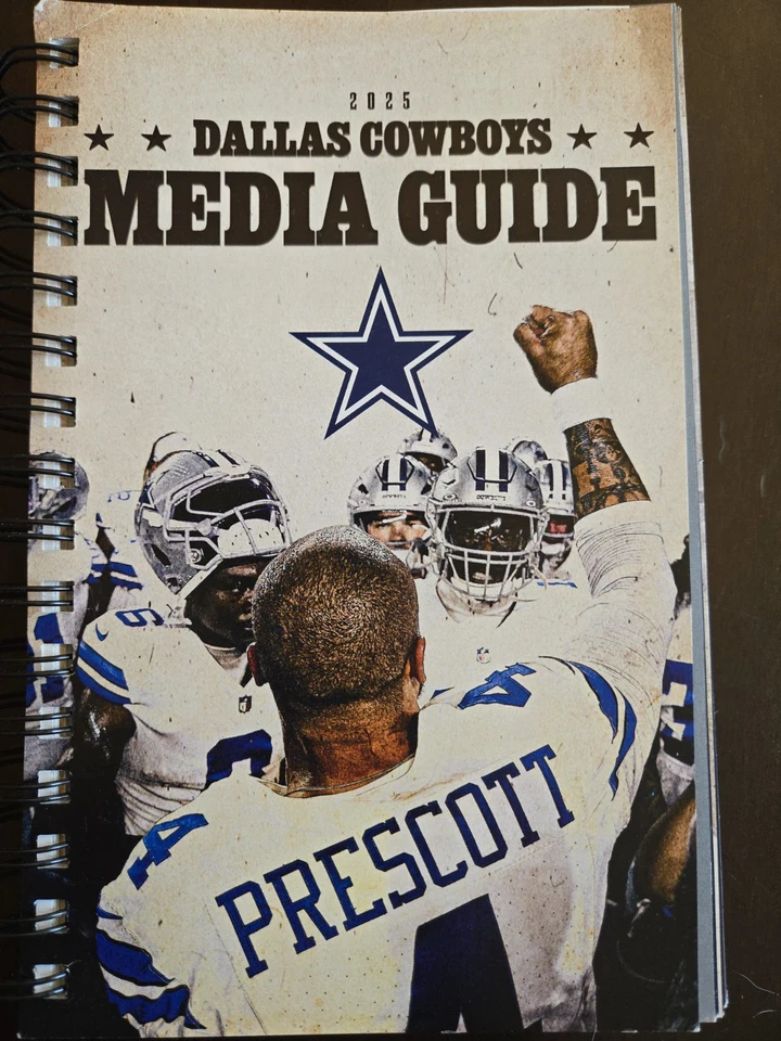 2025 Dallas Cowboys Media Guide - Image 1 of 3