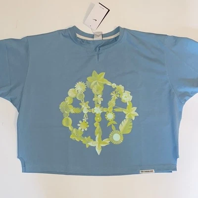 Nike Edición Estándar Corte Top Camisa Azul TALLA GRANDE MOSCA Baloncesto Mujer XL $60 Foto 1 de 4