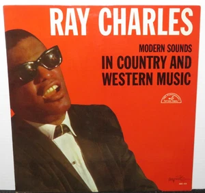 RAY CHARLES MODERN SOUNDS IN COUNTRY & WESTERN MUSIC (VG) ABC-410 VINYL RECORD - Picture 1 of 4