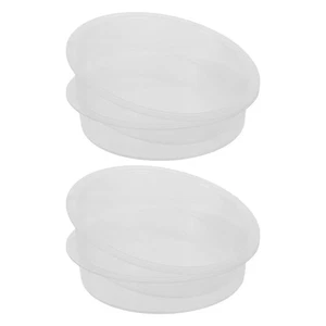 4 Piezas Alimentador Exterior para Pájaros Piezas de Repuesto Lavabo de Alimentación Baño Cuenco - Imagen 1 de 12