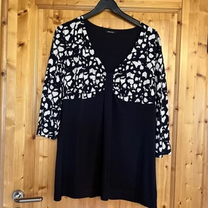 Oberteil Bluse Shirt Tunika Elena Miro Größe 44 Top - Bild 1 von 7