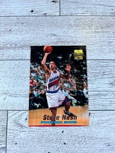 1996-97 Topps Stadium Club Steve Nash RC #R13 Phoenix Suns - Foto 1 di 2