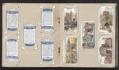 PLAYERS - Celebrated Gateways - 1909 - Set of 50 in Wills 1d Album. - Good - Image 1 of 2