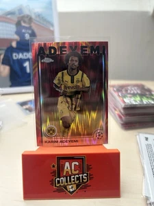 KARIM ADEYEMI 2024-25 Topps Cromo Hongbao Refractor Asia Exclusivo SP E8 - Imagen 1 de 1