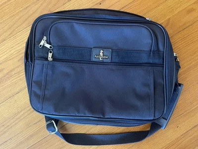 Спортивная сумка Atlantic синяя холщовая дорожный чемодан ручная кладь - Изображение 1 из 4