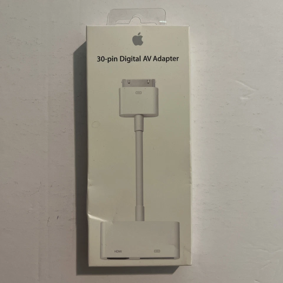 Apple 30pin HDMI Digital AV Adapter A1422 Genuine OEM Connector Authentic(E3024) - Image 1 of 4
