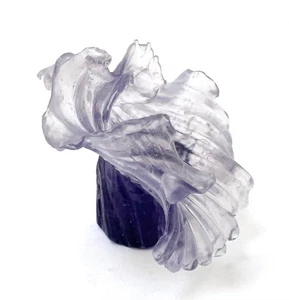 SYLVIA SIMON CAST CRYSTAL SCULPTURE AUSTRALIAN ARTIST ART GLASS SIGNED - Picture 1 of 13