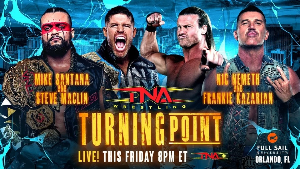 TNA Wrestling: Turning Point 2025 DVD 11/14/2025 Foto 1 de 1