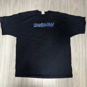Vintage Fruit of the Loom 2004 Sandman MMA James Irvin Graphic T-Shirt 2XL Black - Picture 1 of 7