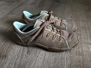 Salomon Mujer Talla 9 Informal Lona Taupe Tenis #542891 Zapatos Exterior - Imagen 1 de 15