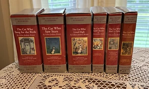 The Cat Who.. Series by Lilian Jackson Braun 6 Book in Unabridged Audiocassettes - Picture 1 of 17
