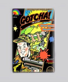 Gotcha! The Sport! NES - 2"x3" Fridge MAGNET (nintendo retro game