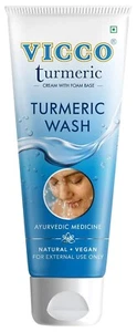 Vicco Turmeric Face Wash Helps Manage Acne & Pimples - Picture 1 of 3