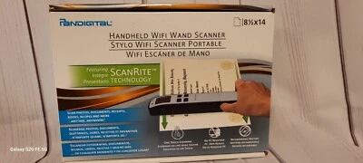 Pandigital Handheld WiFi Wand Scanner - Scan Rite Tech. S8X1102MO New - Image 1 of 4