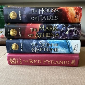 The Heroes of Olympus Rick Riordan Book Set Hardcover First Edition - Picture 1 of 11