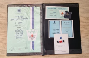 High Merits \ Awards For Russian Jewish Partisan - Fighter Against Nazis WW2 - Picture 1 of 9