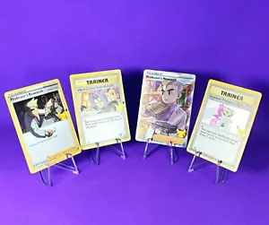 Pokemon Celebraciones Entrenadores Holo Raro Equipo Rocket Professor Oak Imposter - Imagen 1 de 12