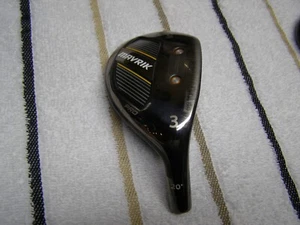 Callaway Mavrik Pro 20 Degree 3 Hybrid Head 241 Gram .370 Hosel - Picture 1 of 8