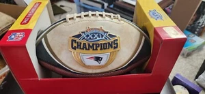 Patriots Super Bowl Commemorative Footballs - Picture 1 of 1