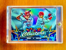 Shohei Ohtani Mike Trout RARE REFRACTOR INVESTMENT CARD TOPPS CHROME MVP MINT