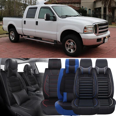 Lariat Pickup Truck Full Set 5-Seat Seat Cover For 2009-21 Ford F-250 Super Duty Foto 1 de 4