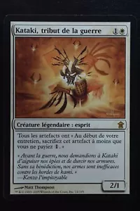 Magic The Gathering MTG KATAKI, WAR'S WAGE FRENCH Saviors of Kamigawa NM - Picture 1 of 2