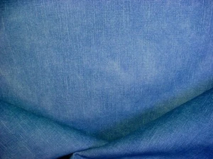 2-1/2Y Clarke & Clarke F1275 Martello Lagoon Blue Strie Velvet Upholstery Fabric - Picture 1 of 4