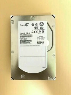 Seagate Cheetah ST373455FC 15K.5 73GB 15KRPM 3.5" FW 0003 FC fiber Hard Drive - Image 1 of 4