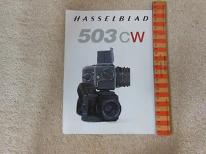 VINTAGE HASSELBLAD 503CW CAMERA BROCHURE, CIRCA 1996, COLOUR / BLACK & WHITE - Picture 1 of 4