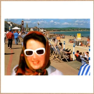 SIGNED - MARTIN PARR - WEYMOUTH ENGLAND, 2000 LIFE'S A BEACH 6 x 6" MAGNUM PRINT - Picture 1 of 2