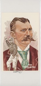 1980 Perez-Steele Hall of Fame Art Postcards Second Series Jim O'Rourke #37 HOF