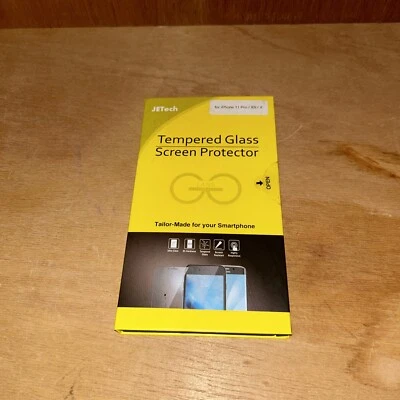 JETech Tempered Glass Screen Protector for iPhone 11 Pro X XS 2-pack New - Image 1 of 4
