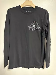 Men's Santa Cruz RESERVE Long Sleeve T-Shirt - Black -SMALL MTB Road Bike 🚴  - Picture 1 of 15