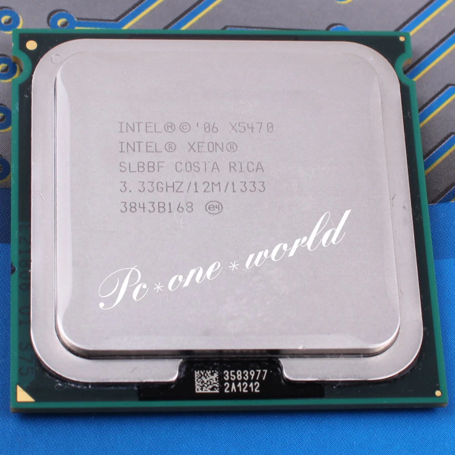 100% OK SLBBF Intel Xeon X5470 3.33 GHz Quad-Core Processor CPU LGA 771/Socket J - Image 1 of 1