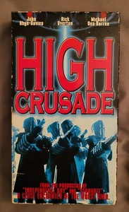 High Crusade Rare VHS Movie 1994 John Rhys-Davies Sci-Fi Comedy Fantasy - Picture 1 of 2