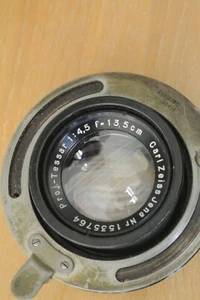 Carl Zeiss Jena Proj. Tessar + focusing mount 13.5cm 1:4.5 - Picture 1 of 5