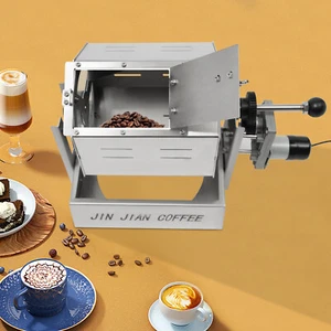 Commercial Coffee Bean Roaster Electric Coffee Roasting Baking Machine 300-1200g - Picture 1 of 16
