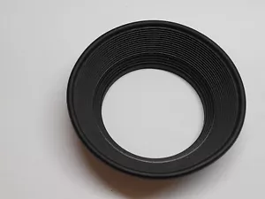 GENUINE OLYMPUS OM SYSTEM 49MM RUBBER HOOD FOR 28mm 2.8 & 28MM 3.5 CAMERA LENSES - Picture 1 of 6