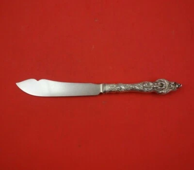 Cuchillo de pescado Les Six Fleurs de Reed and Barton de plata esterlina HH SP original 9" raro Foto 1 de 3
